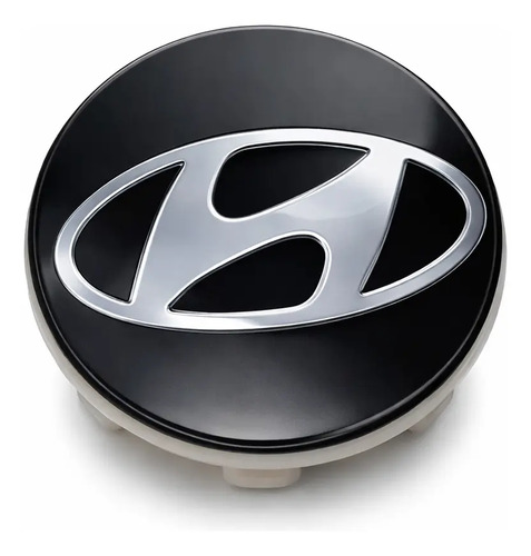 Centro de Roda Hyundai I30 Preto: Visual Dark para o Hatch Coreano Premium
