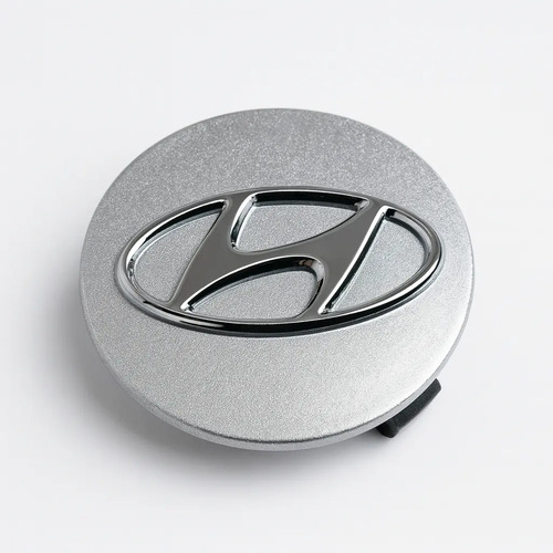 Centro de Roda Hyundai HB20 2012-2019 Krmai Prata: Sete Anos de HB20 em Uma Peça