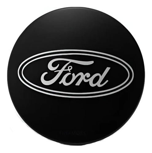 Centro de Roda Ford Fiesta, Focus e Ka 55mm Preto: O Dark Look para a Família Ford