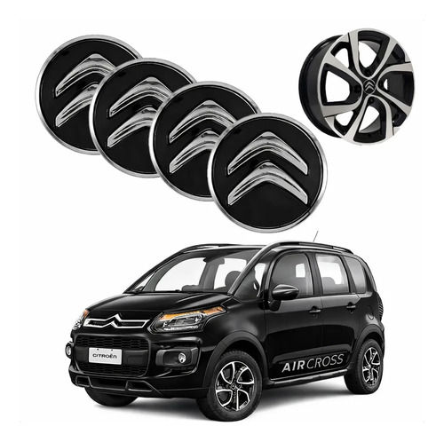 Kit 4 Centros de Roda Citroën C3, C4, C5, Cactus, Picasso e Aircross: O Guia Completo