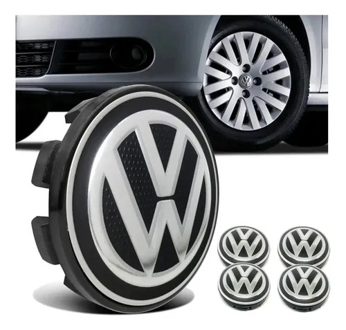 Kit 4 Centros de Roda VW Gol 55mm — Da Geração G2 ao G8: O Jogo Universal do Gol