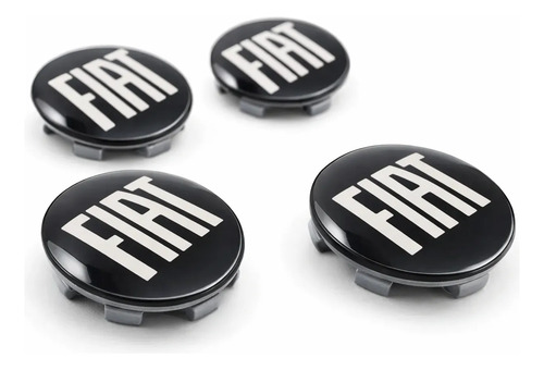 Kit 4 Centros de Roda Fiat Toro Freemont