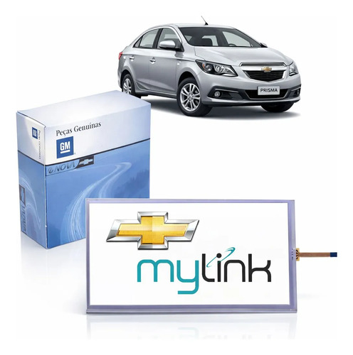 Touch Screen Chevrolet Prisma 2012-2016 MyLink: Painel de Toque de Reposição para o MyLink